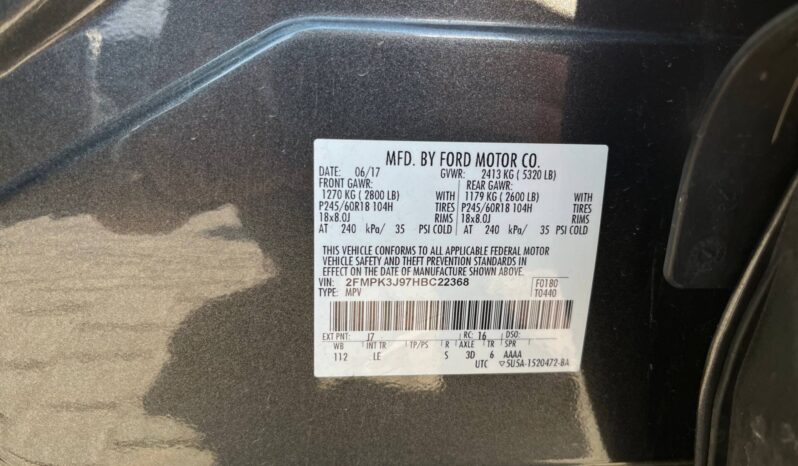
Ford Edge 2017 | 2.0 AT FWD SEL (C22368-VIN) full									