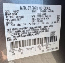 Ford Edge 2021 | 2.0 AT AWD SEL (A35757-VIN) full